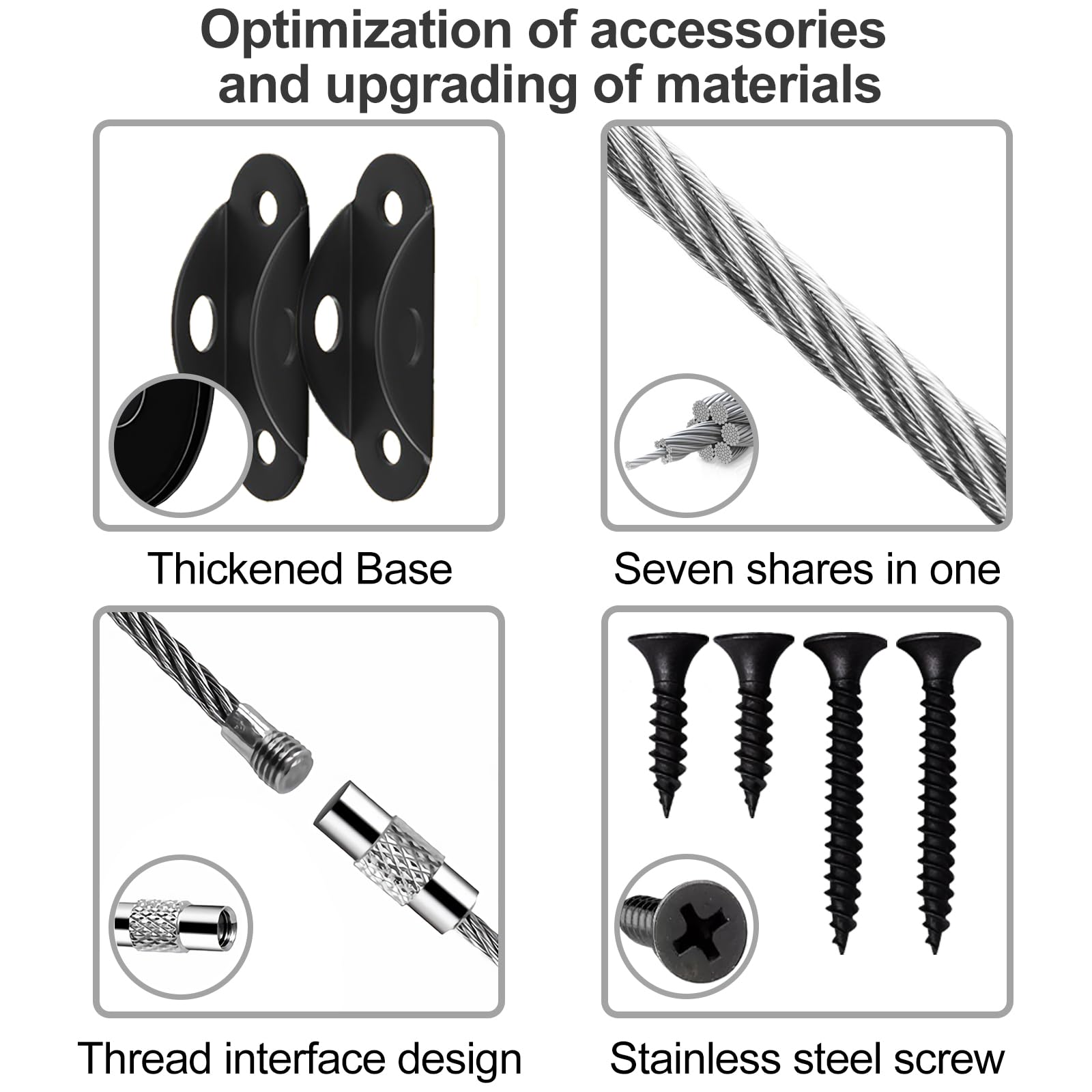 Utook anti-tip anchor installation screws enable quick, secure setup