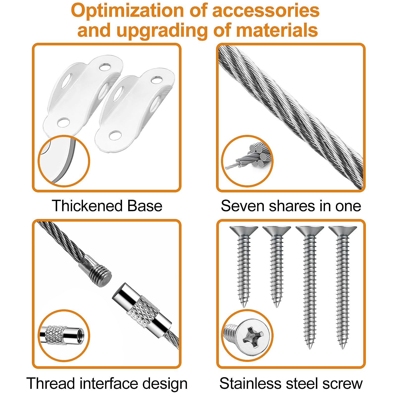 Utook stainless steel anchor resists corrosion for long-lasting safety