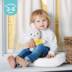 Utopia Bedding cotton blend cover stays breathable for naps.