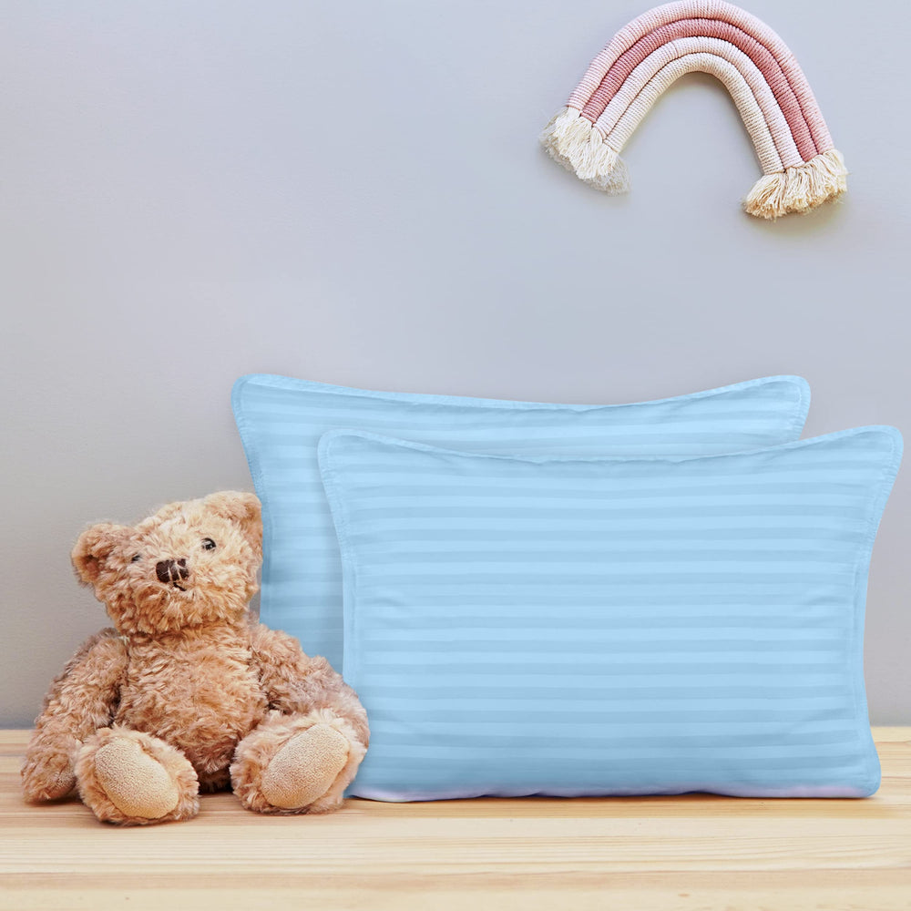 Utopia Bedding pair pack provides twin pillows for coordinated toddler bedding.