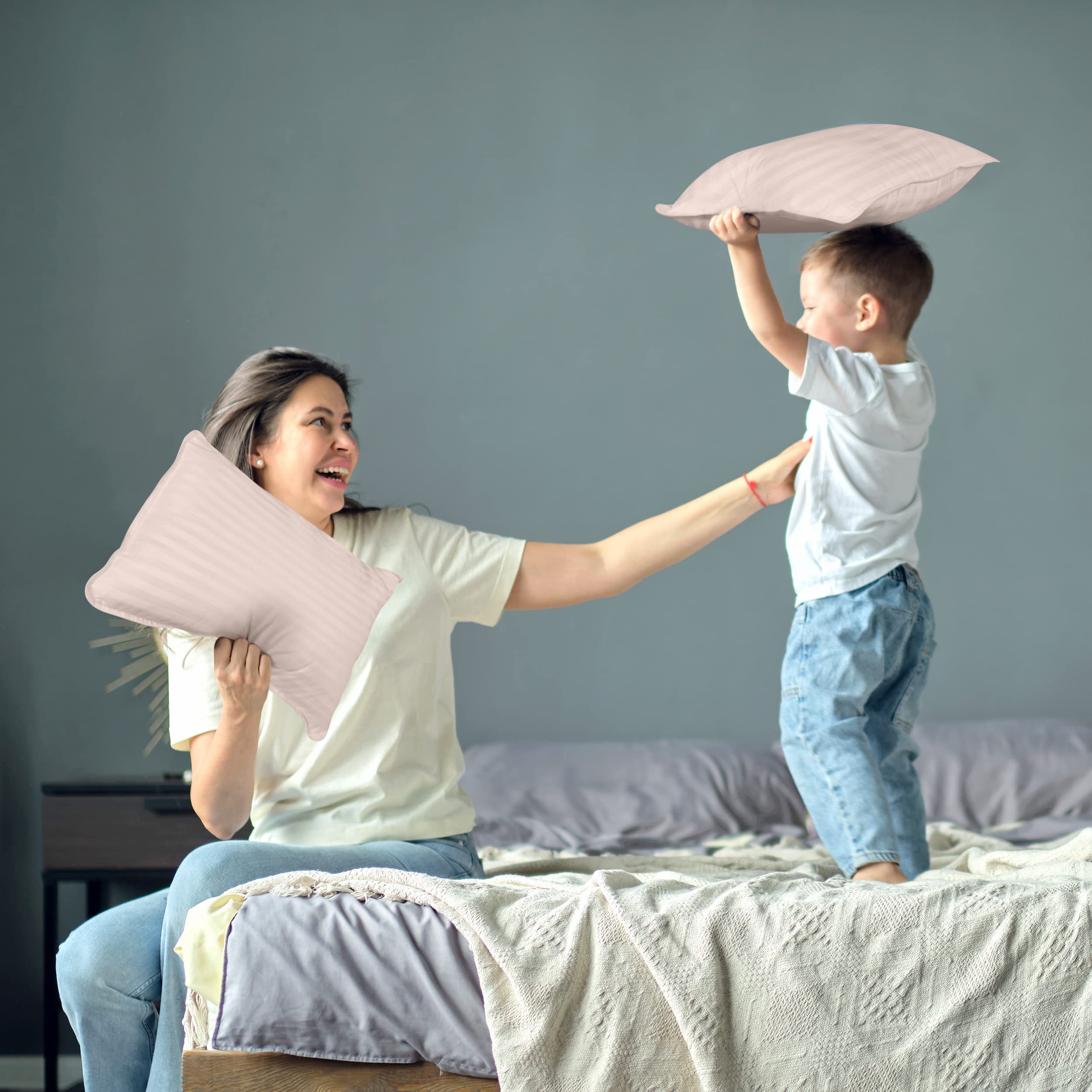 Utopia Bedding toddler pillow soft support reduces disruption during sleep