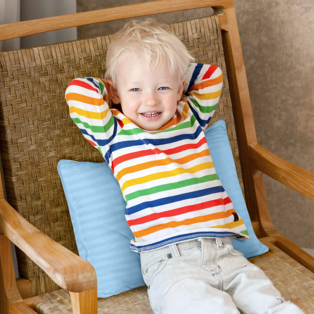 Utopia Bedding travel-friendly toddler pillow supports easy packing for trips.