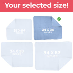 Utopia Bedding underpad 6-cup absorption capacity