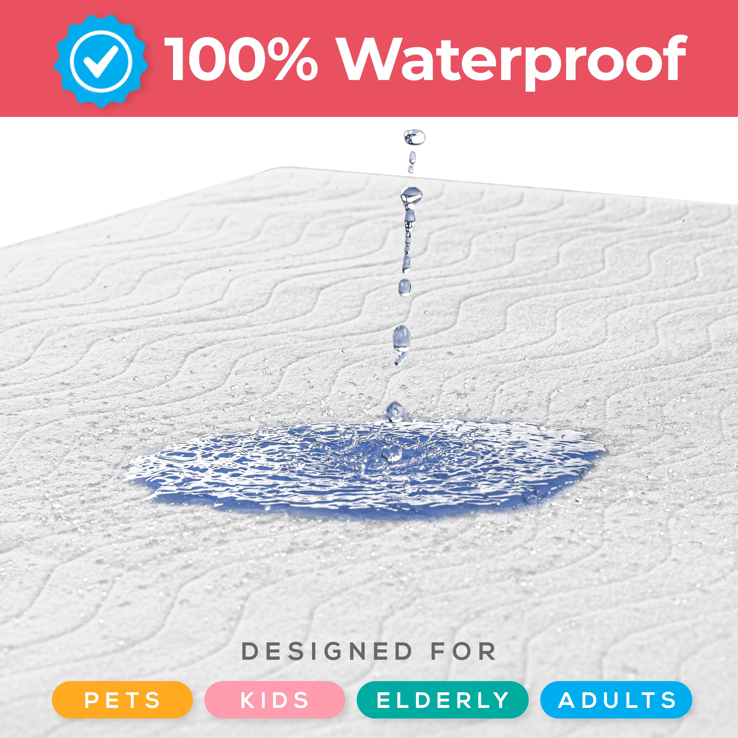 Utopia Bedding underpads offer reliable leak protection for seniors and kids.