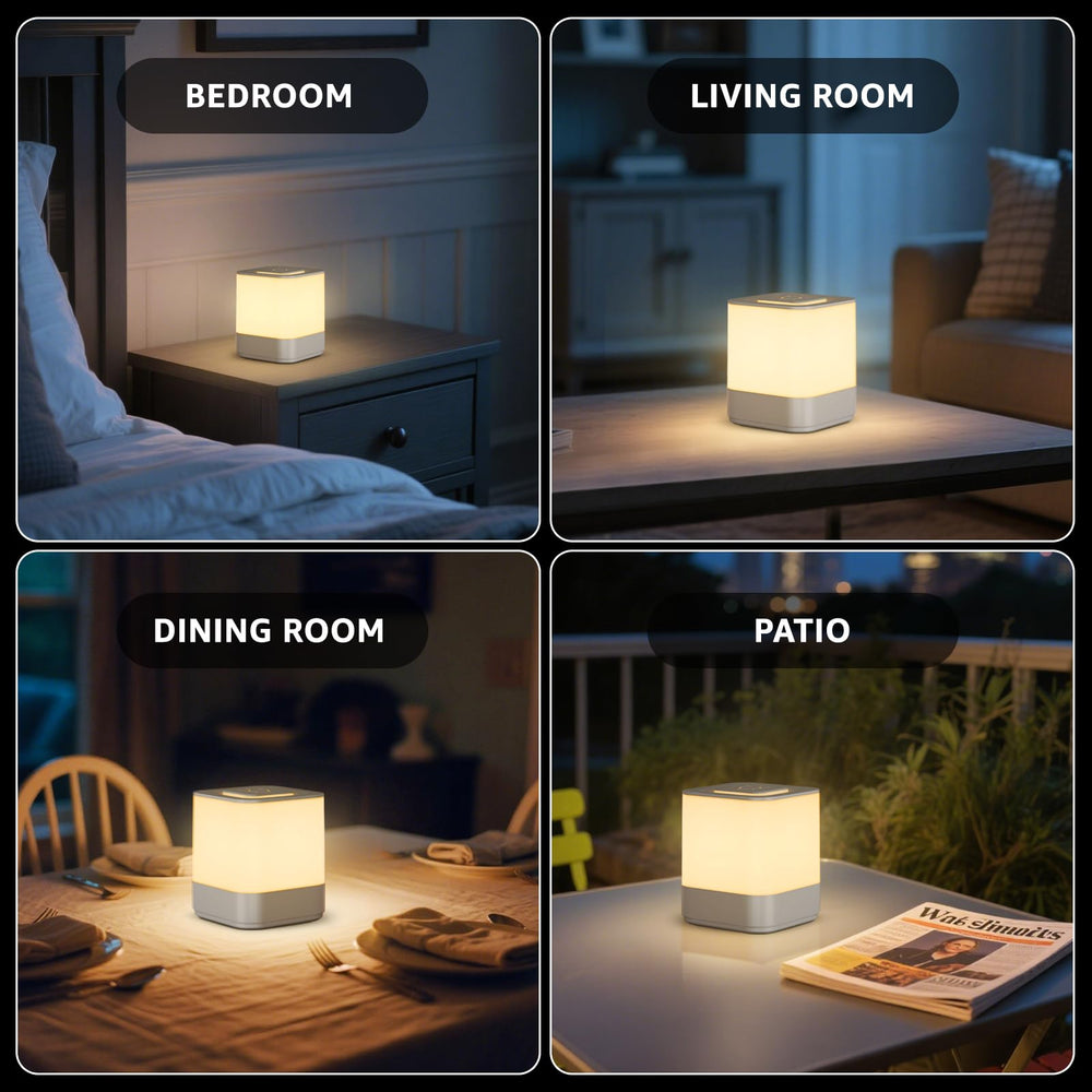 uuffoo cordless travel night light ready for hotels and cruises.