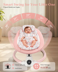 Uuoeebb baby swing remote control for easy operation while soothing your infant.
