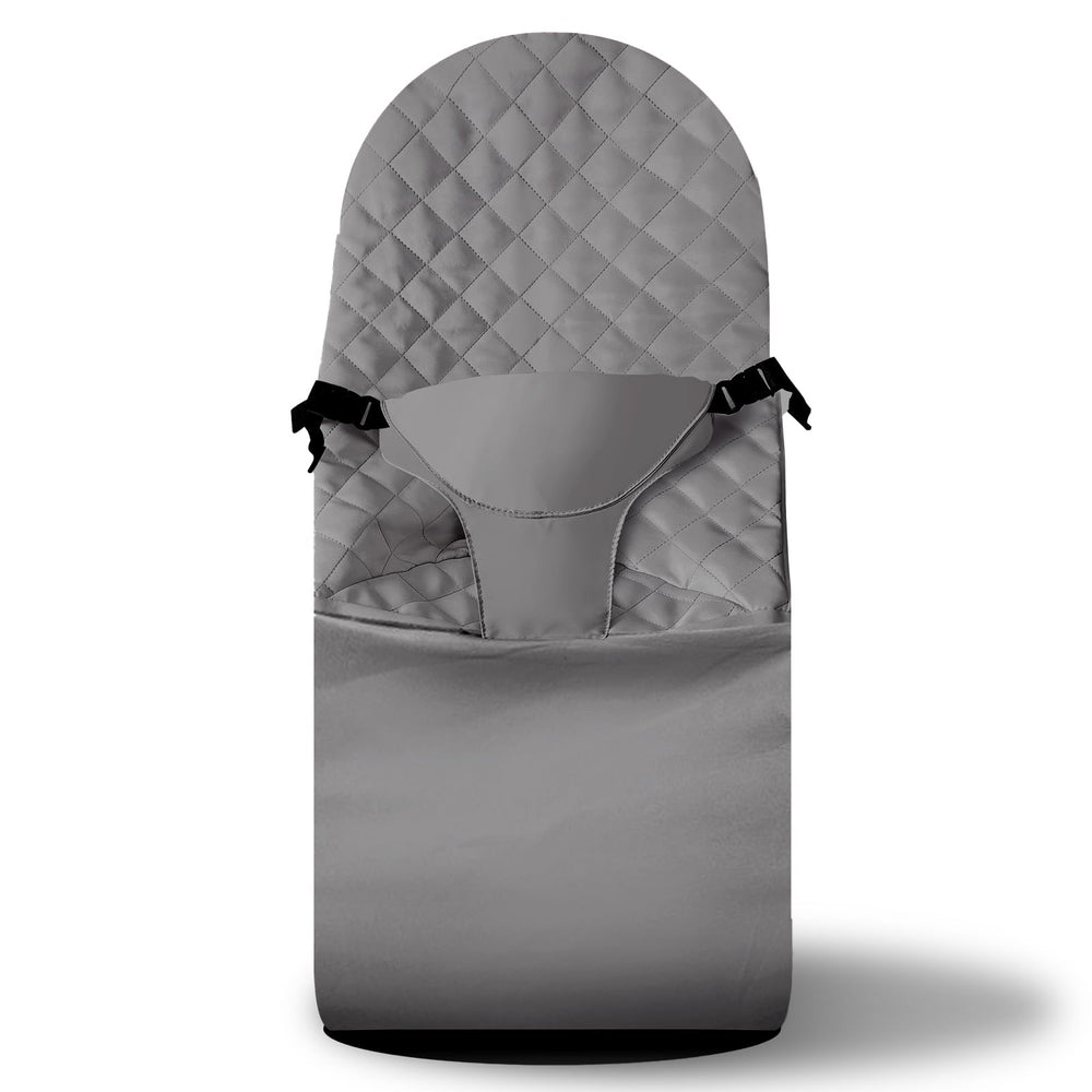 UWSTE fabric seat close-up for BabyBjörn Bliss shows soft, breathable fabric for baby's comfort.