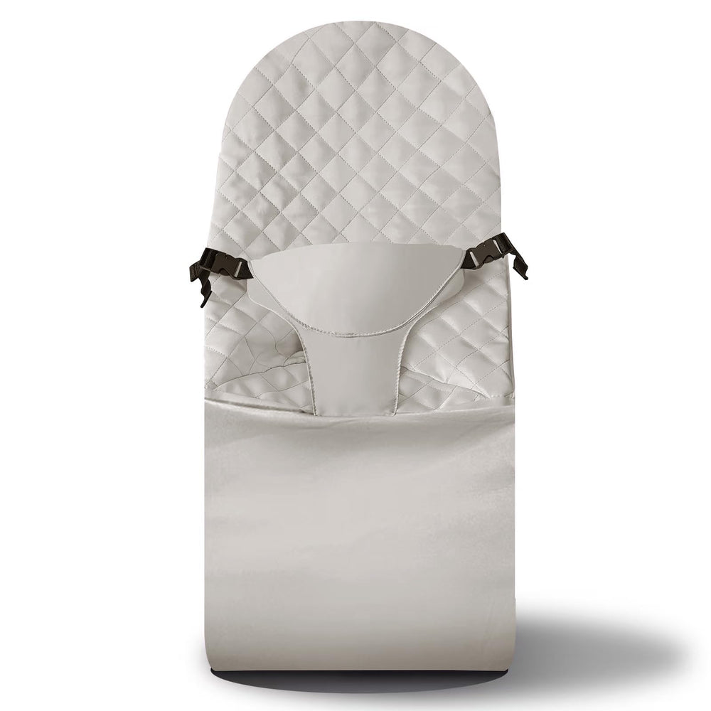 UWSTE fabric seat cover for BabyBjörn Bouncer Bliss, soft, breathable, machine-washable beige replacement