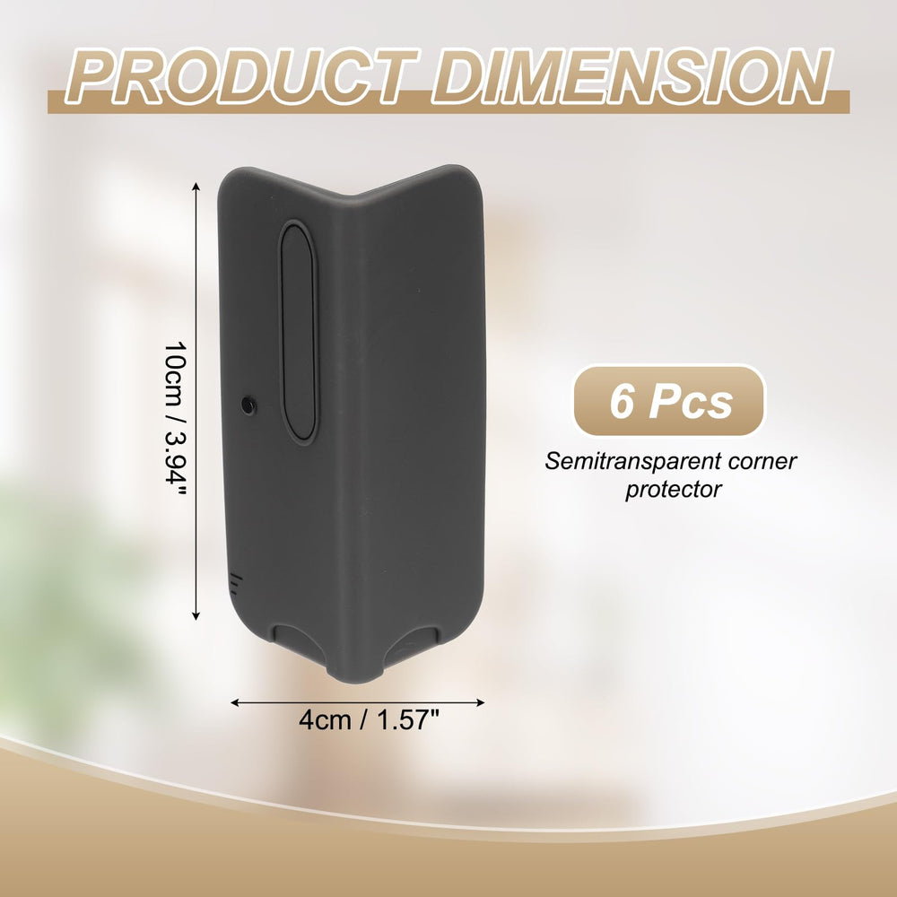 uxcell corner guard on table edge helps prevent accidents for kids