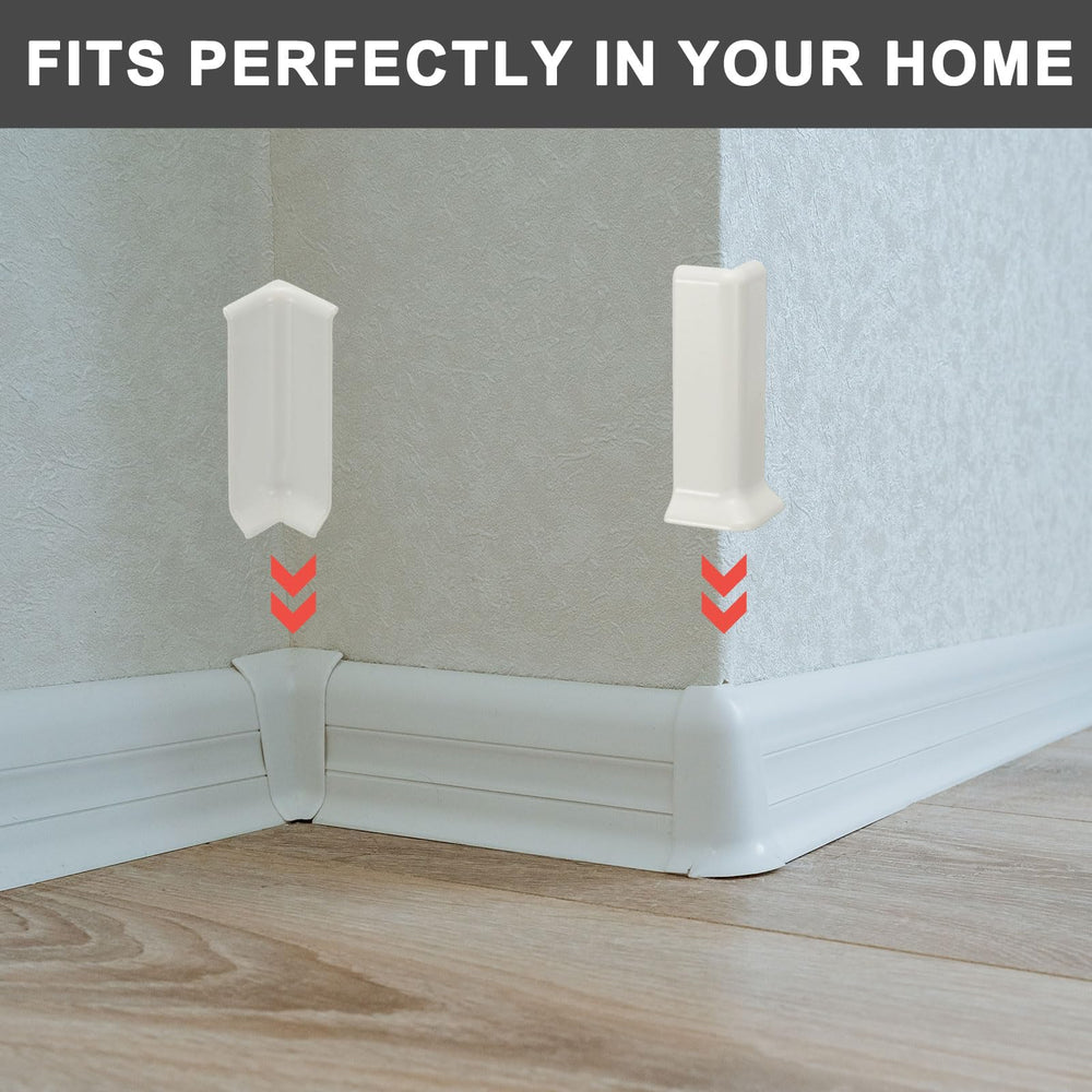 uxcell inner and outer corner set for high-traffic rooms.