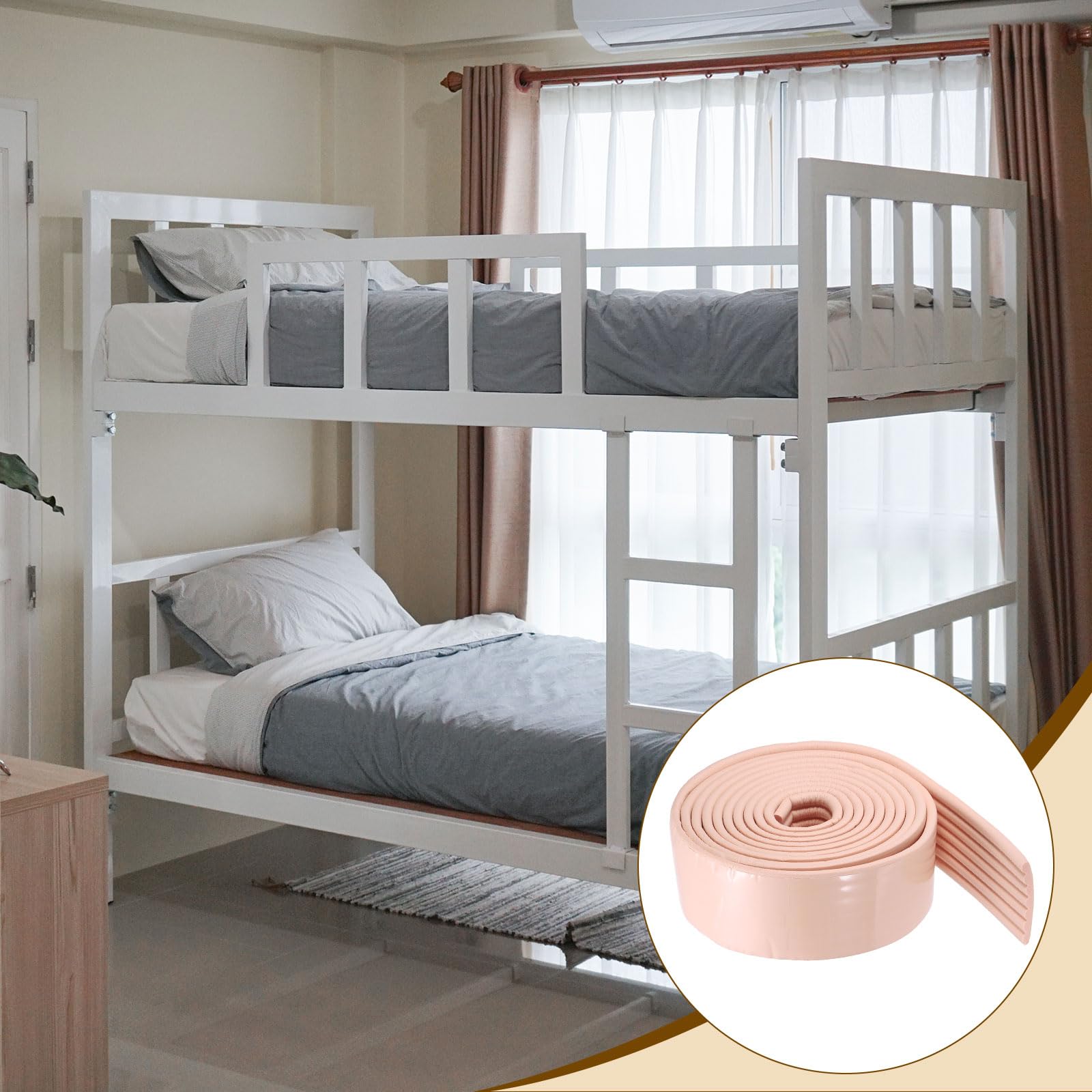 uxcell bunk bed ladder pad compatibility with wood metal glass and ceramics