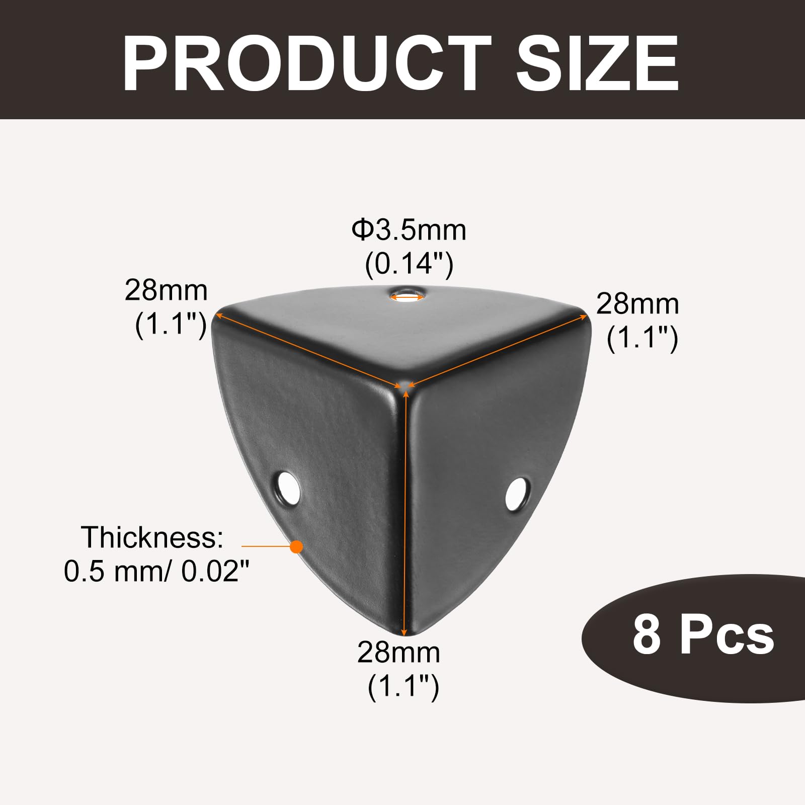 uxcell cabinet edge guard zinc alloy adds sleek style while guarding edges