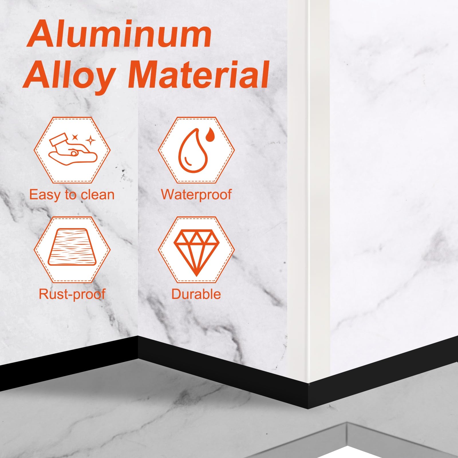 uxcell corner protector Apricot Gray installation demo shows quick press-on setup