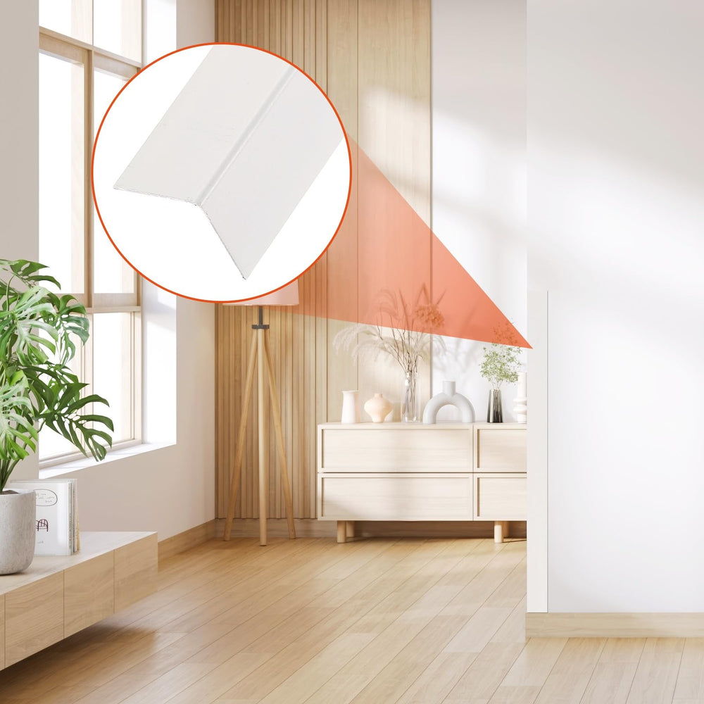 uxcell corner protector Apricot Gray kitchen use protects wall edges from splashes