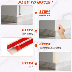 uxcell corner protector Apricot Gray packaging included for easy ordering and storage