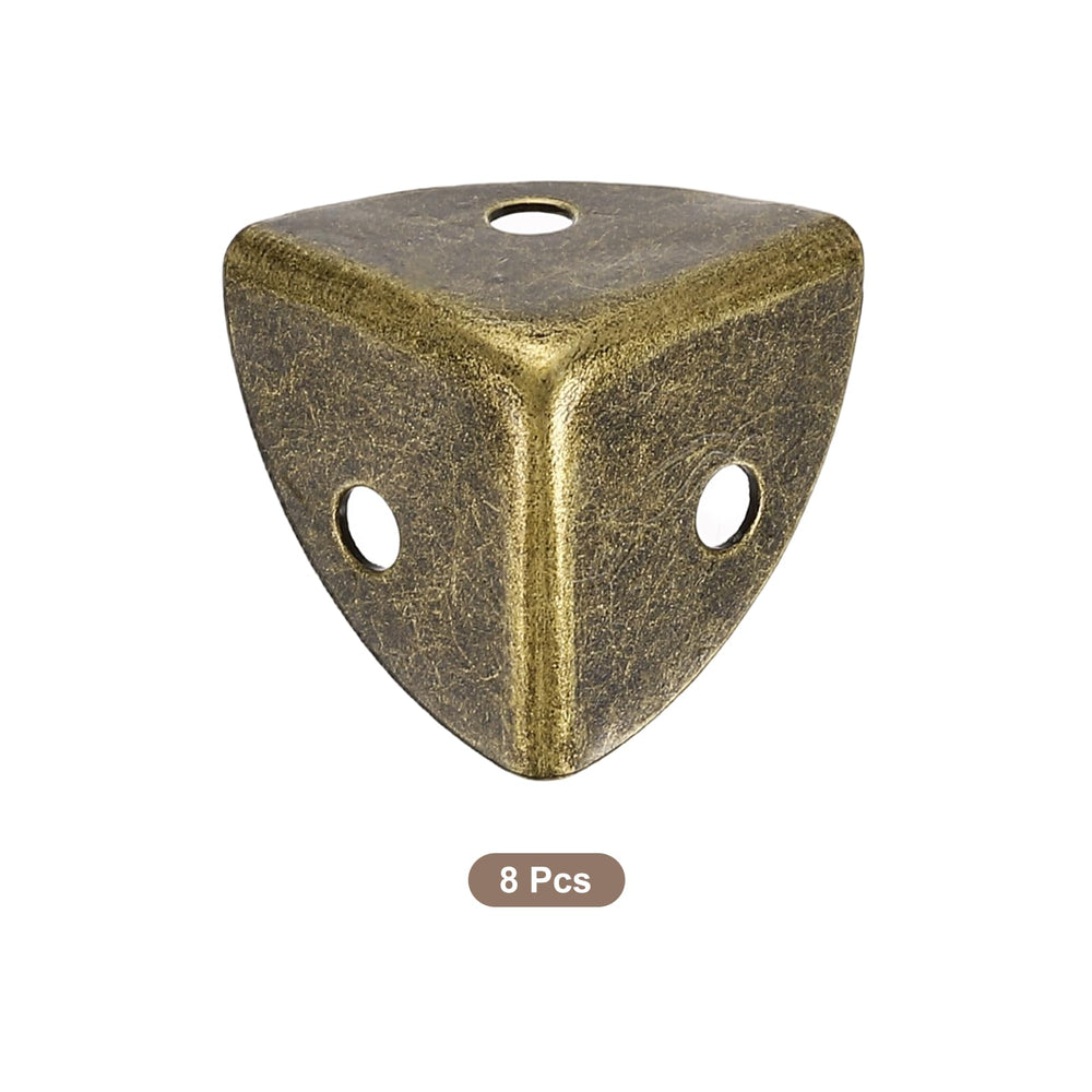 uxcell corner protector pack of 8 in bronze for boxes