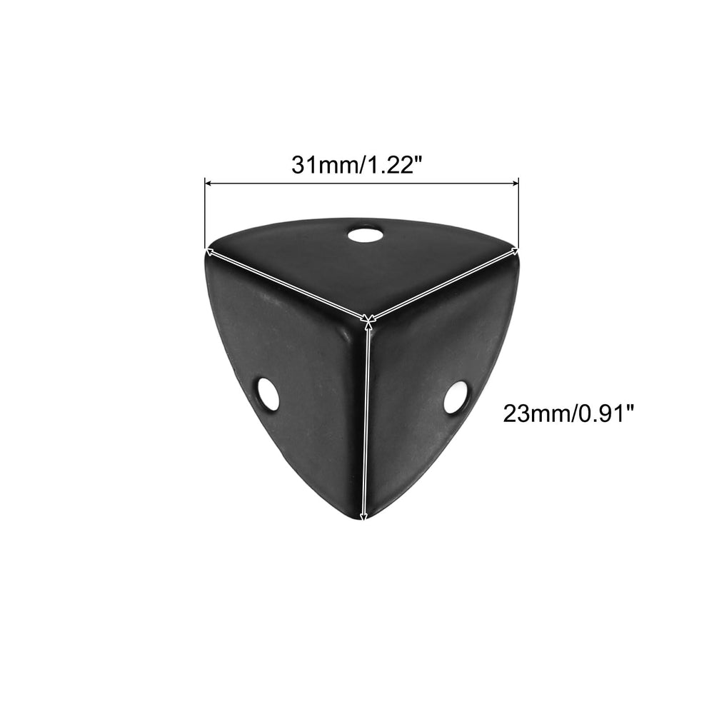 uxcell corner protector with mounting screws ensures secure, long-lasting cabinet protection