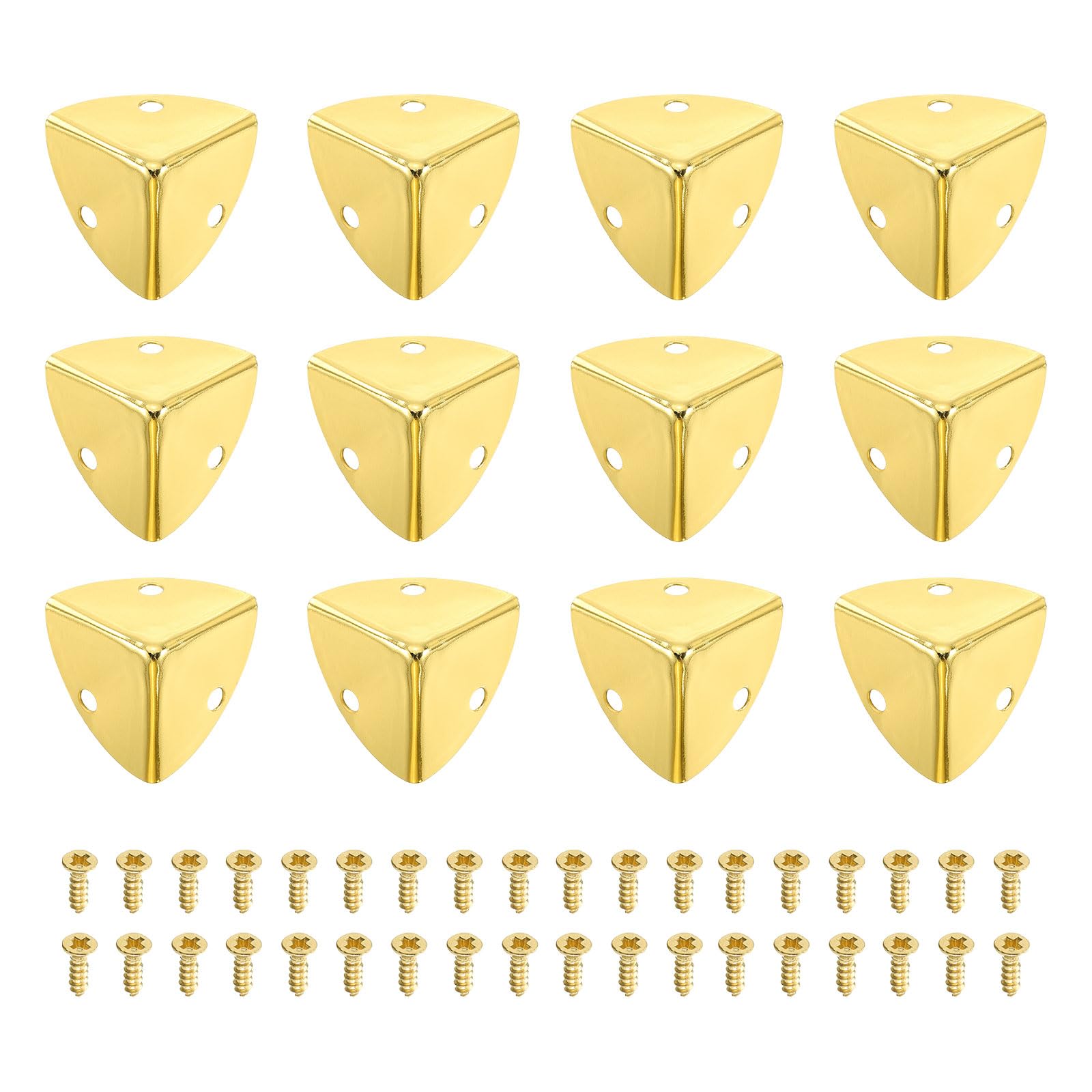 uxcell corner protectors 23mm gold guard corners for furniture protection