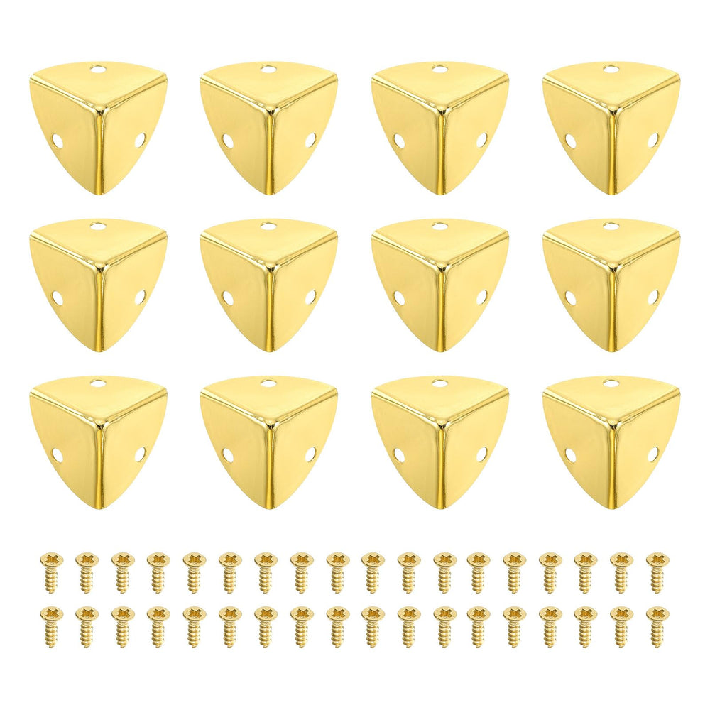 uxcell corner protectors 23mm gold guard corners for furniture protection