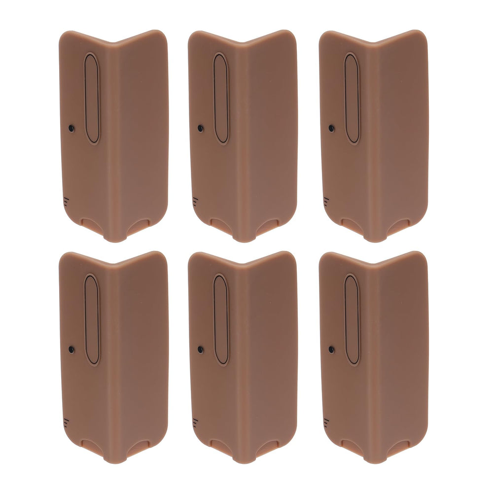 uxcell corner protectors Coffee 6pcs assembled protect furniture edges from everyday bumps.