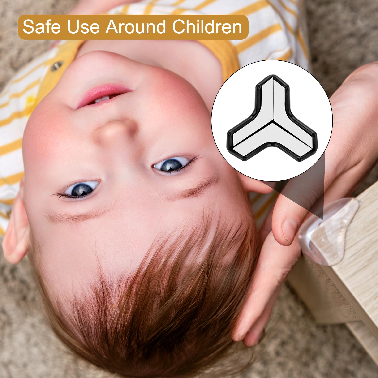 uxcell corner protectors heart shape enhances child-friendly room safety