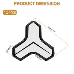 uxcell corner protectors star shape provides soft edge protection for desks and tables