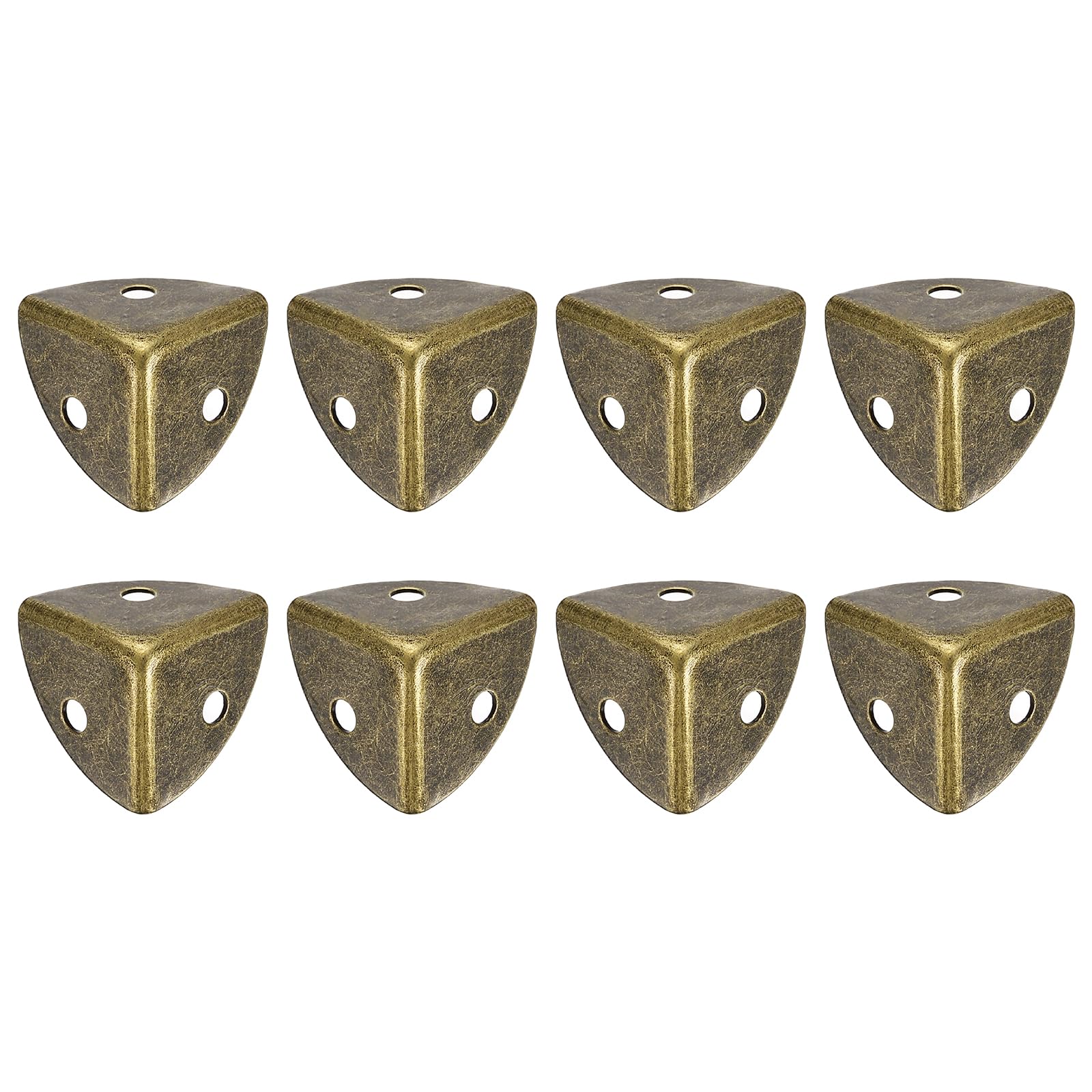 uxcell decorative box corner cover in bronze guarding 18mm edge