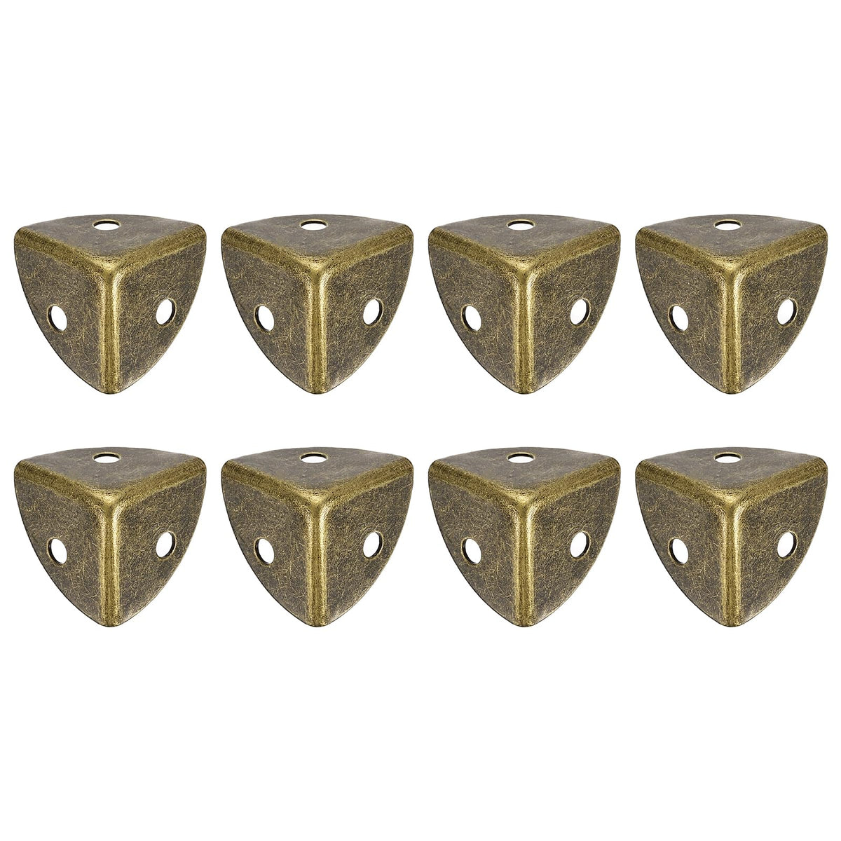 uxcell decorative box corner cover in bronze guarding 18mm edge