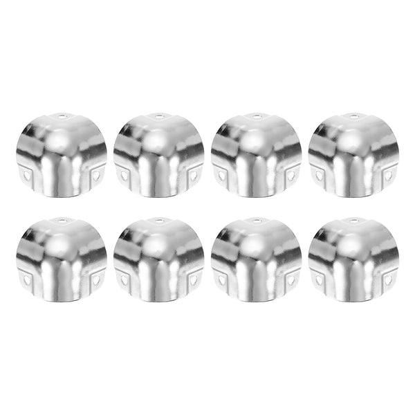 uxcell decorative box corner cover 26mm in silver protects edges and adds style.