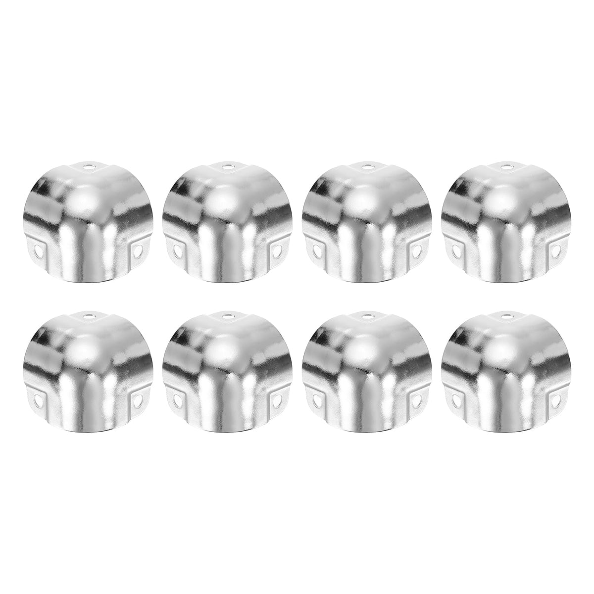 uxcell decorative box corner cover 26mm in silver protects edges and adds style.