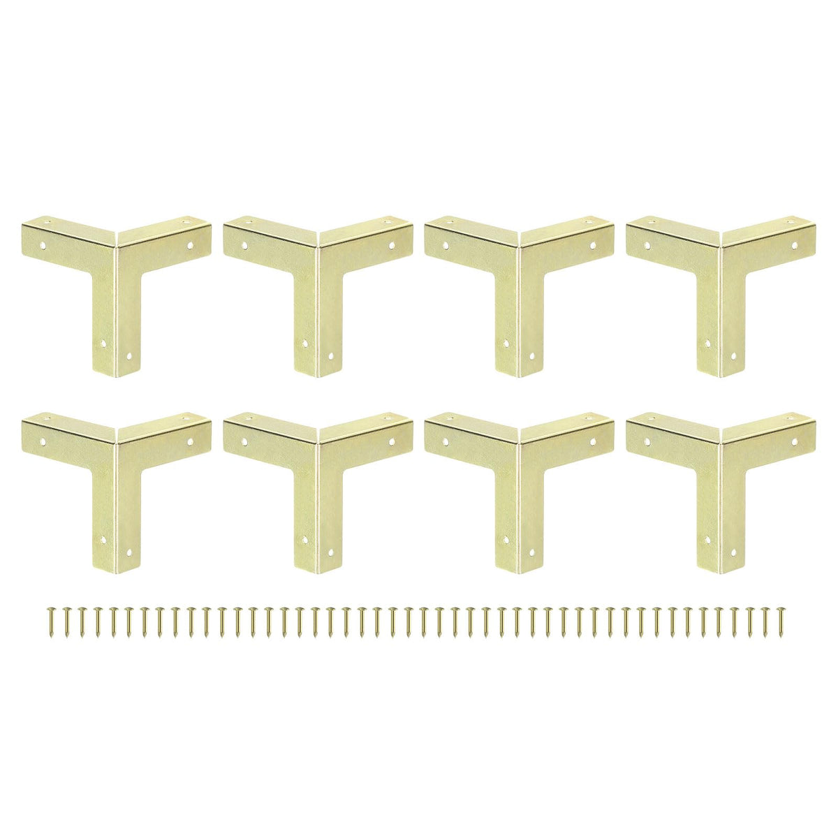 uxcell decorative box corner cover in yellow protecting a 32mm edge