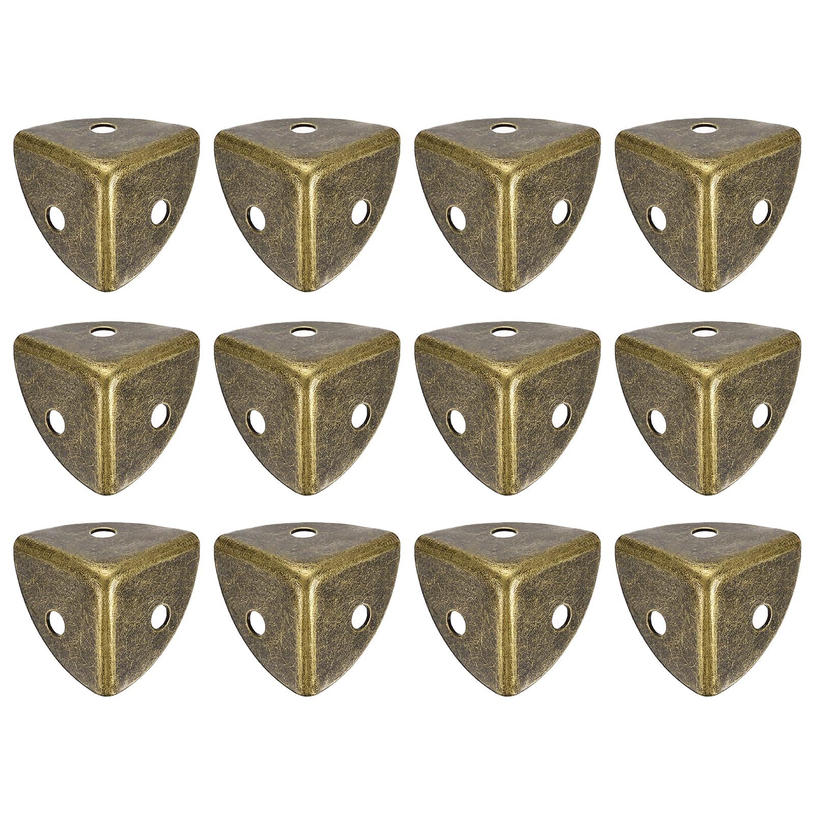 uxcell decorative corner cover bronze 18mm close-up showing stylish protection for boxes