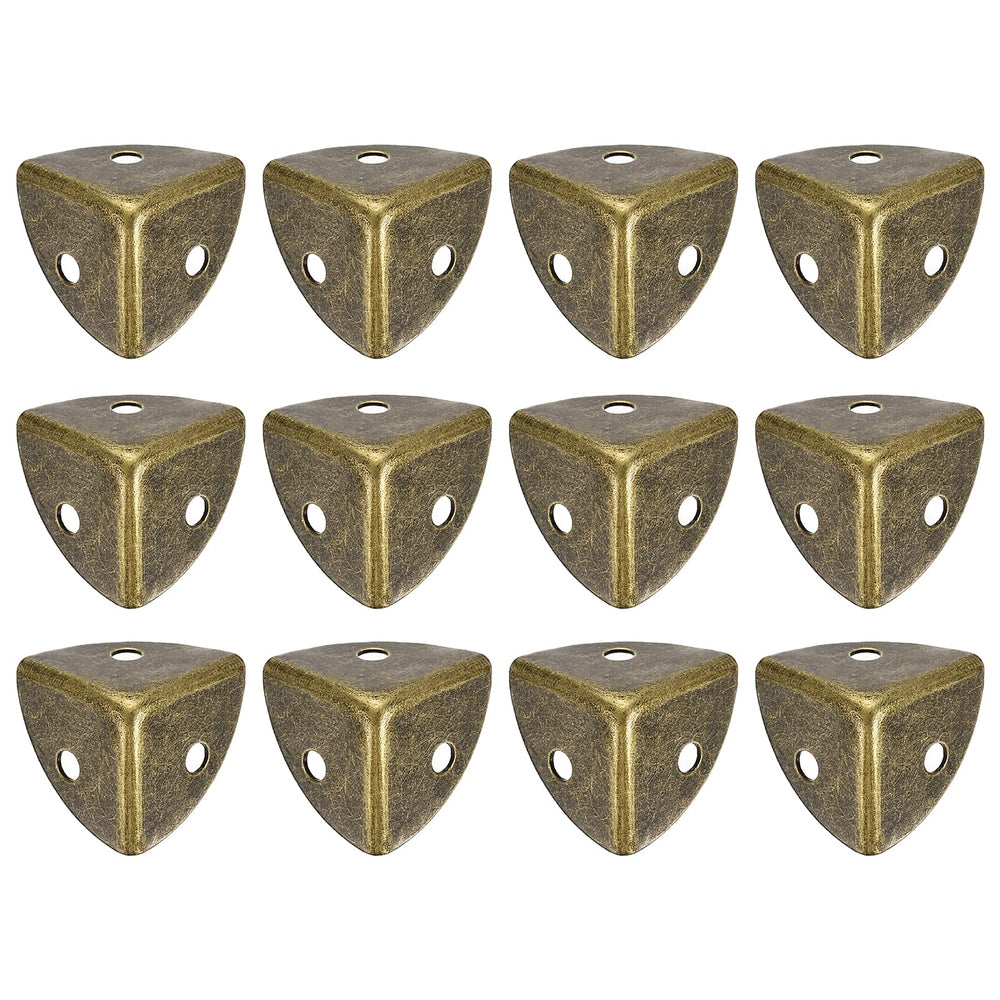 uxcell decorative corner cover bronze 18mm close-up showing stylish protection for boxes