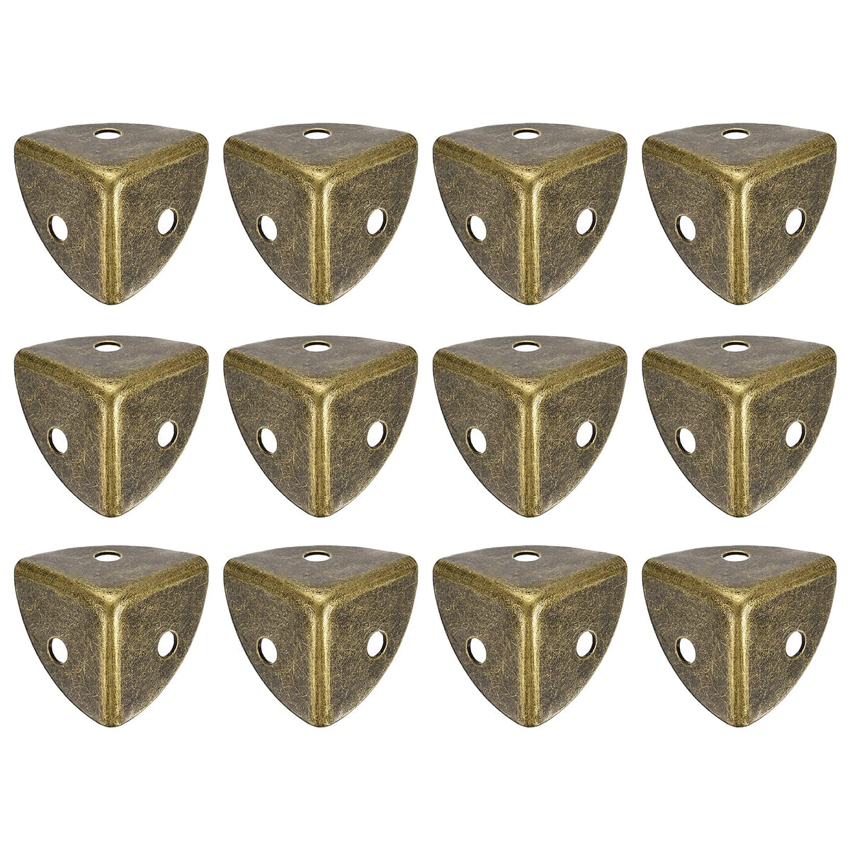uxcell decorative corner cover bronze 18mm close-up showing stylish protection for boxes