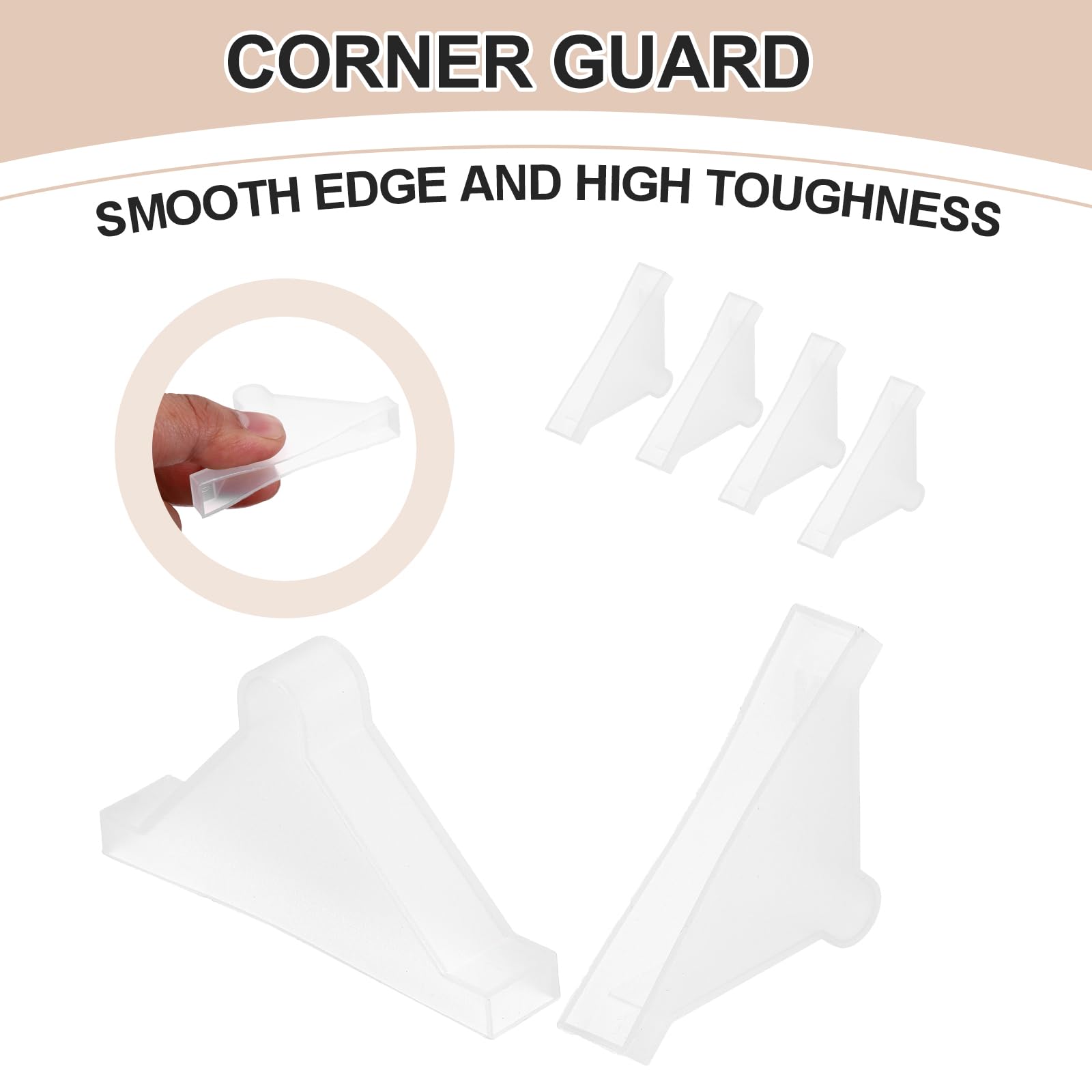 uxcell durable corner protector anti-collision for safe handling