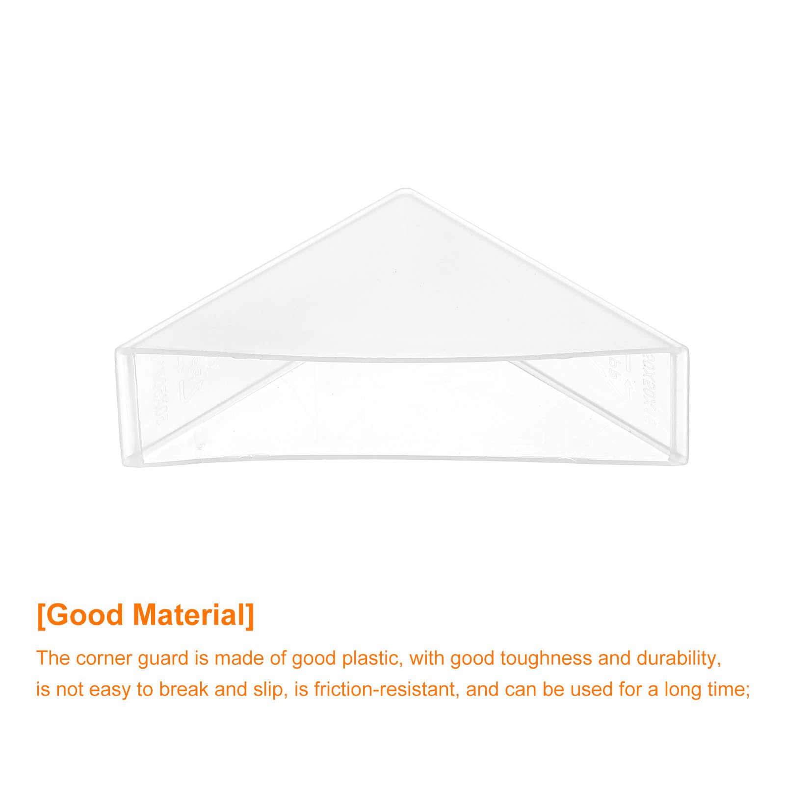 uxcell easy-install corner guard slides on and off without scratching