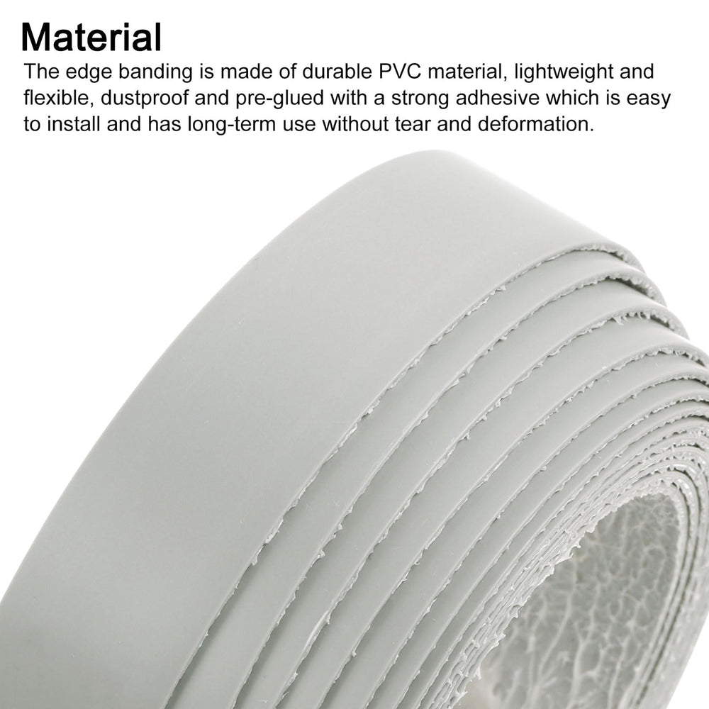 uxcell edge banding is lightweight and flexible for various surfaces.
