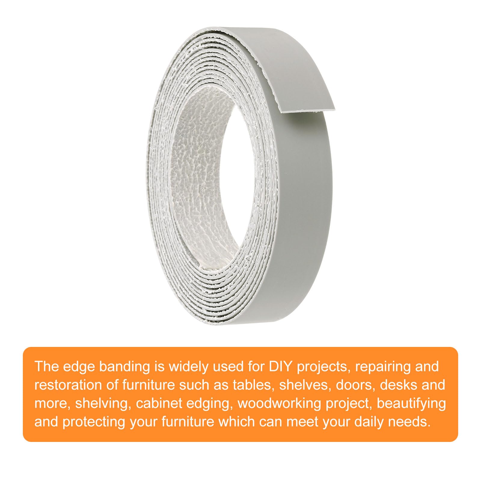 uxcell iron-on edge banding can simplify DIY cabinet repairs.