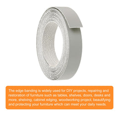 uxcell iron-on edge banding can simplify DIY cabinet repairs.