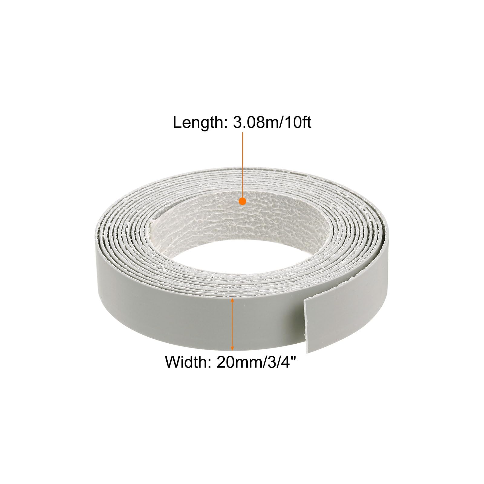 uxcell edge banding with pre-applied adhesive for quick, durable edge finishing.