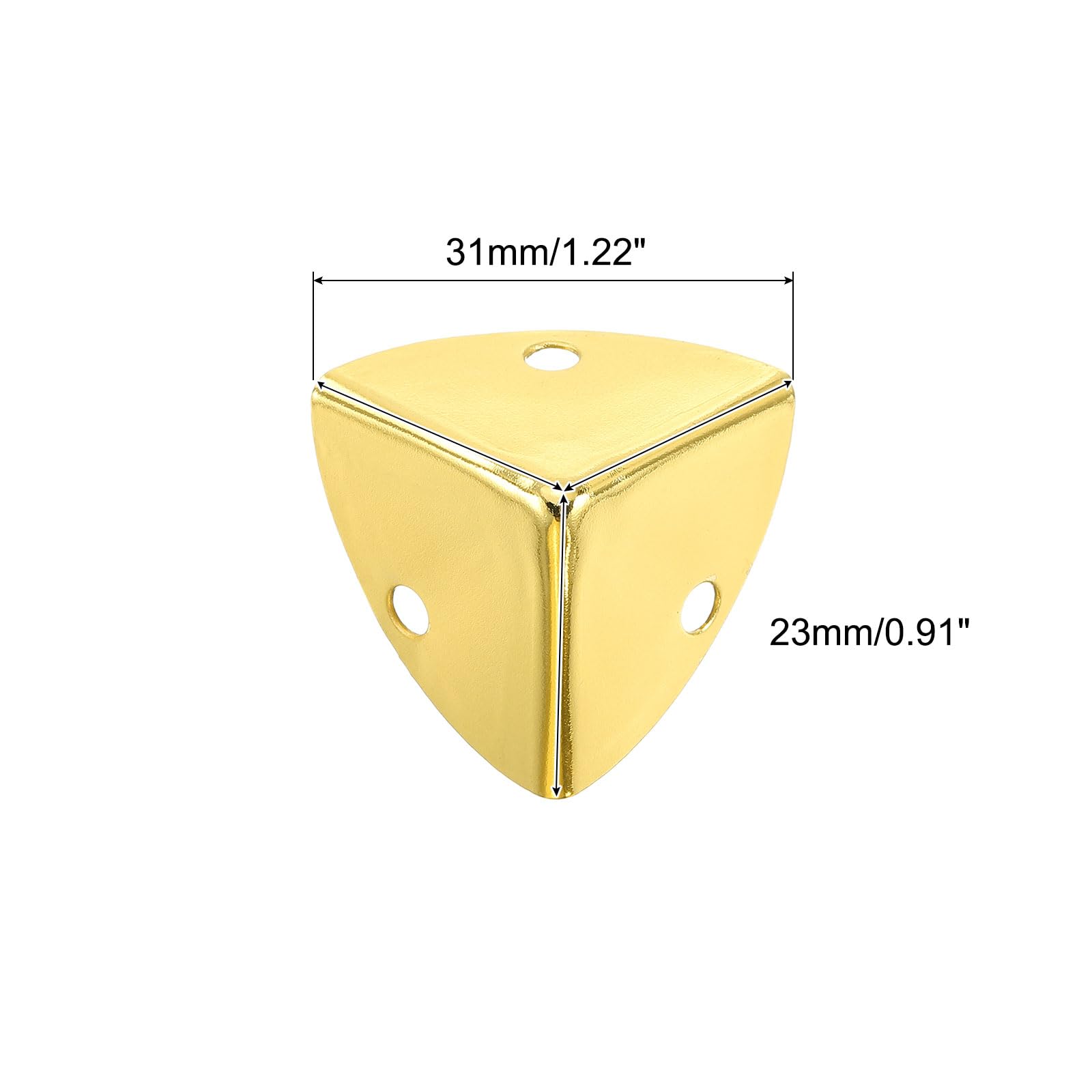 uxcell edge guard with screws gold preserves corner integrity on cabinets