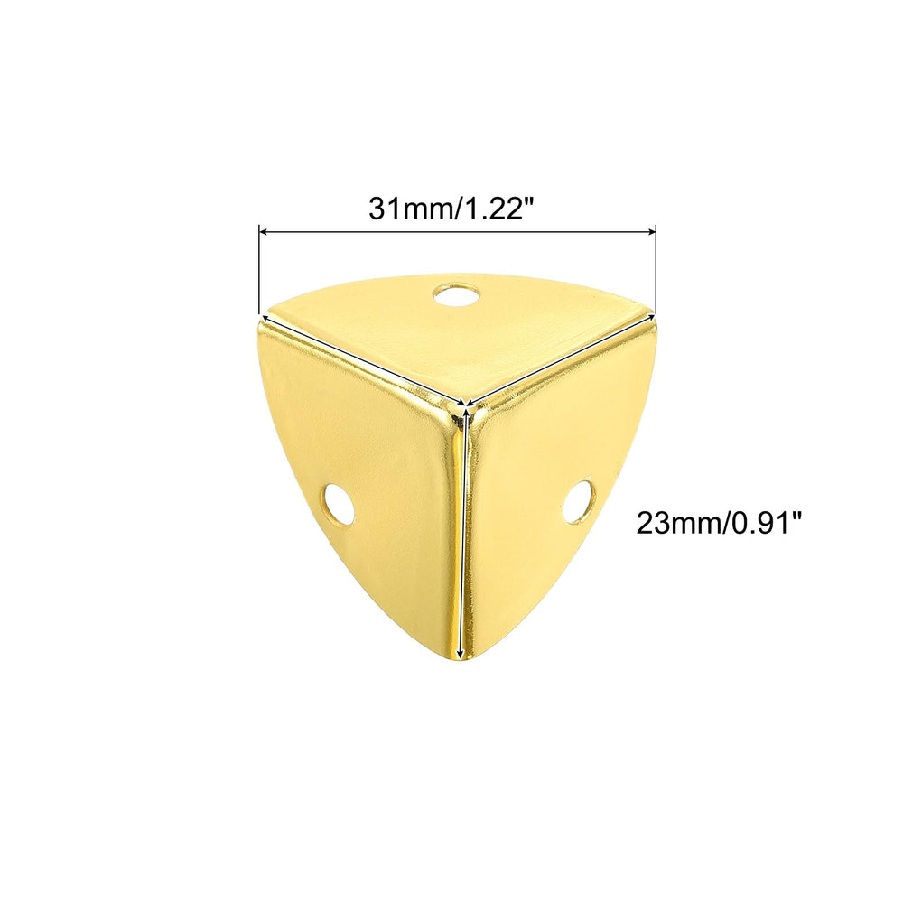 uxcell edge guard with screws gold preserves corner integrity on cabinets