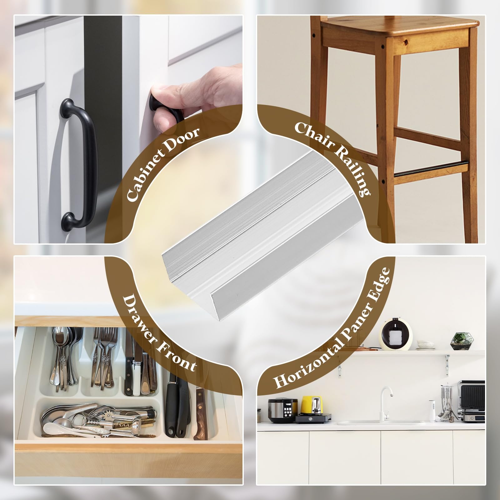 The uxcell edge protectors are easy to wipe clean to stay fresh.