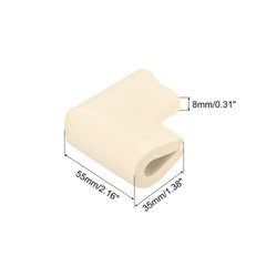 uxcell edge protector with self-adhesive tape for table and chair corners