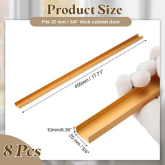 uxcell edge protector with slip-on design, easy installation without tools.