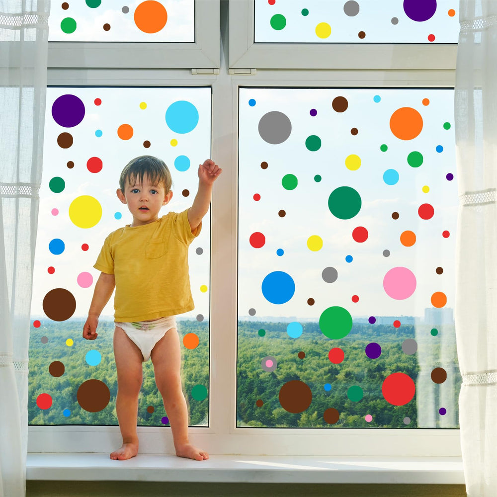 uxcell furniture decals purple circles demonstrate versatile surface adhesion