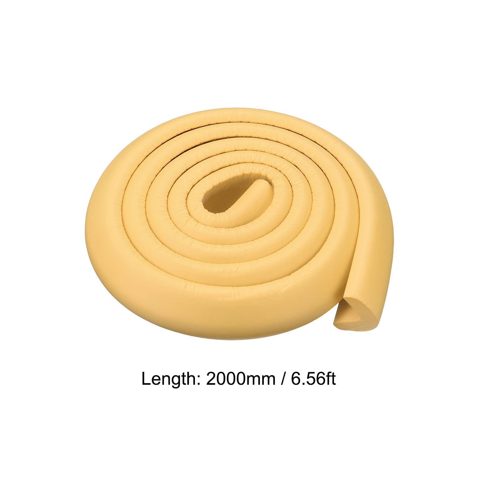 uxcell L-shaped edge protectors install easily on tables and shelves.