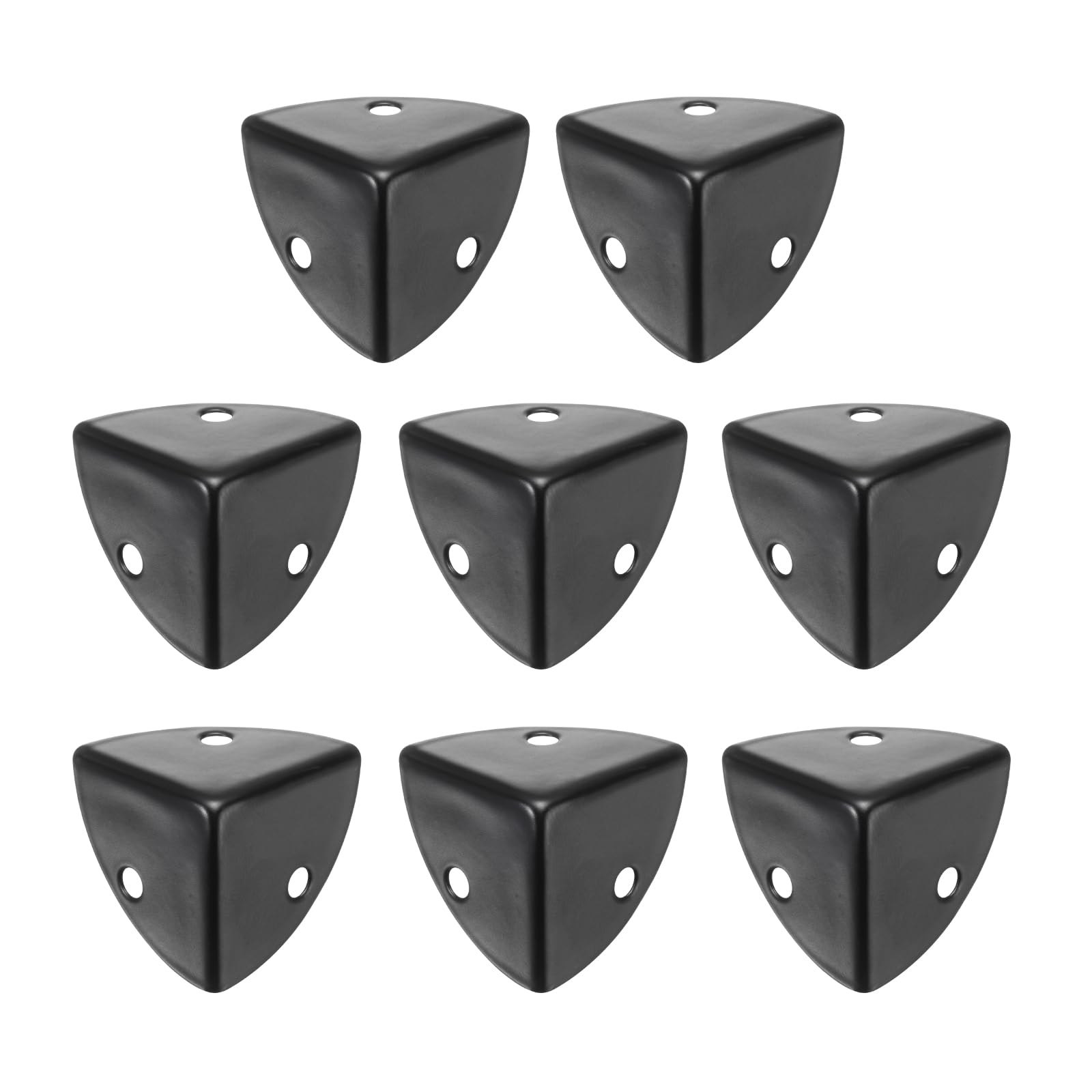 uxcell metal corner protector 1 inch guard protecting furniture edges with zinc alloy finish