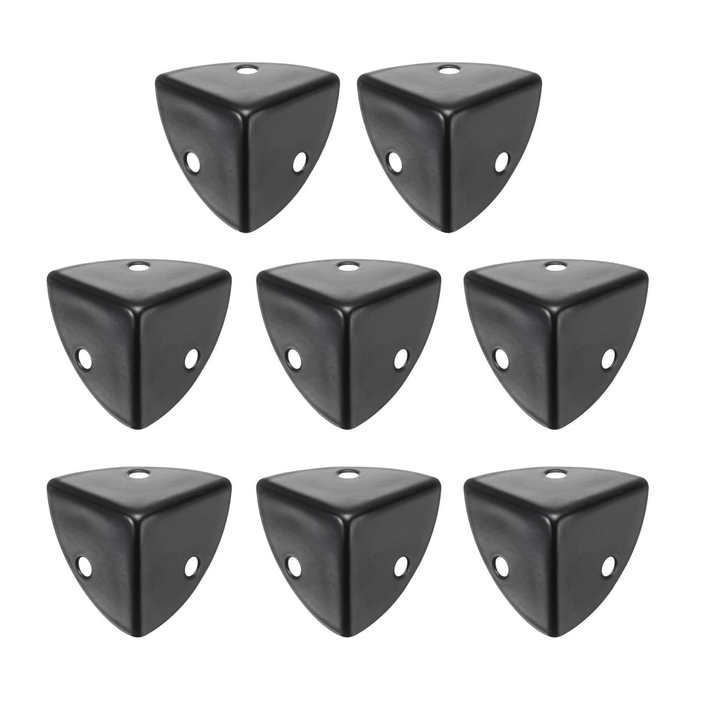 uxcell metal corner protector 1 inch guard protecting furniture edges with zinc alloy finish
