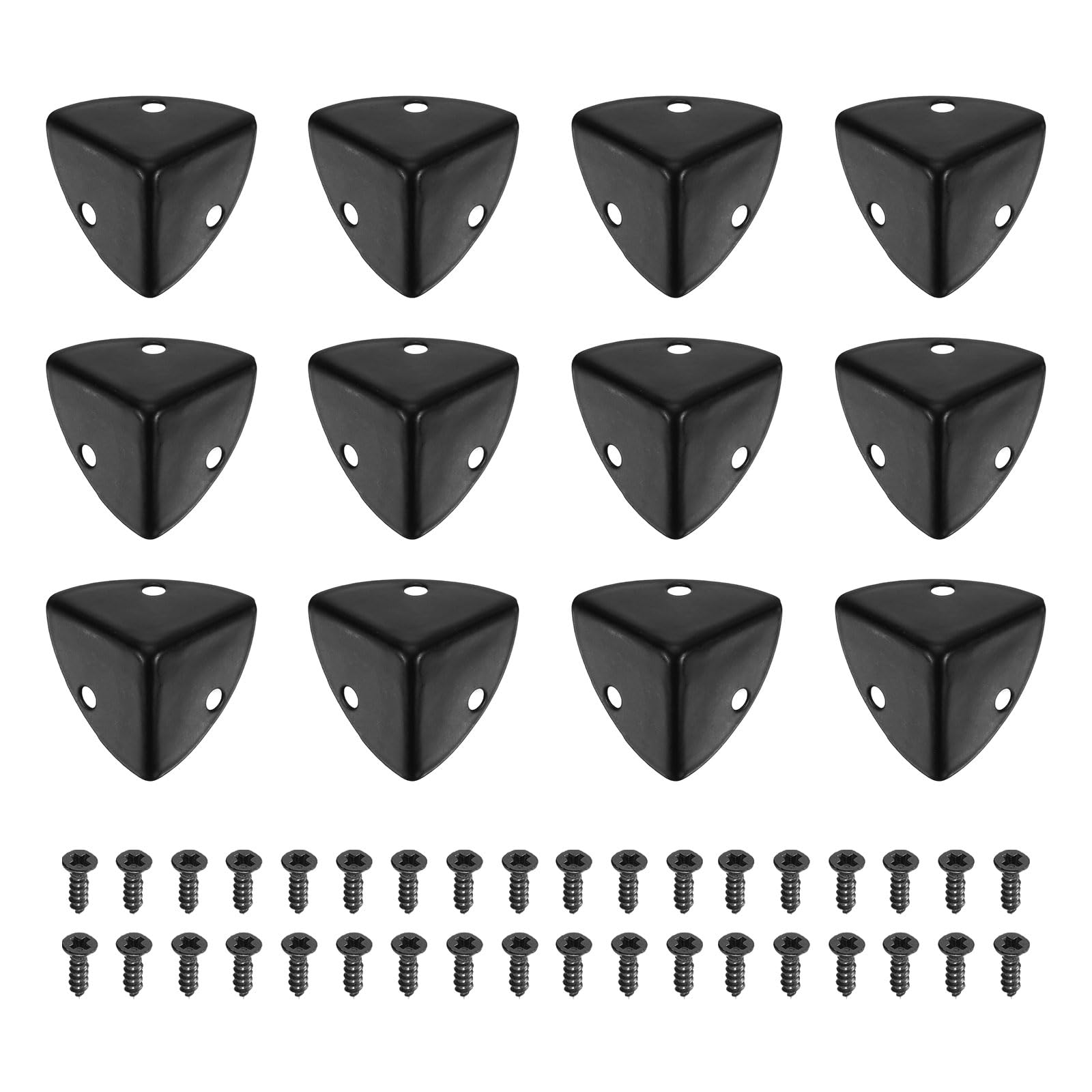 uxcell metal corner protector 23mm on furniture edge provides durable protection